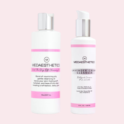 MedAesthetics Wash The Day Off Cleansing Oil + Gentle Cleanser