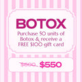 Botox: Summer Skin Week Deal!